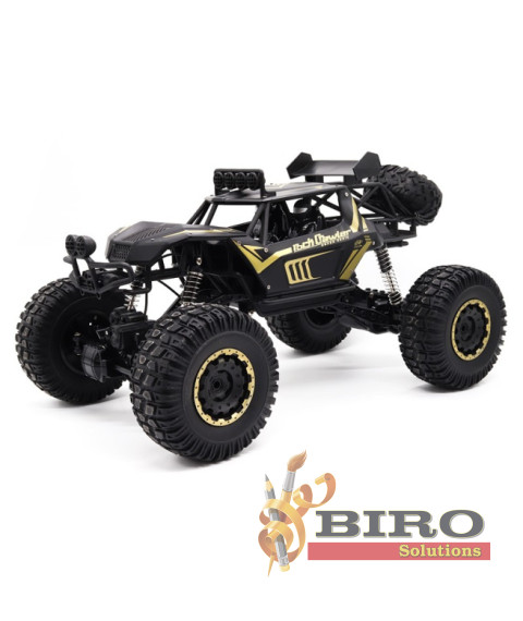 Masina 1:8 cu telecomanda "Rock Crawler" neagra